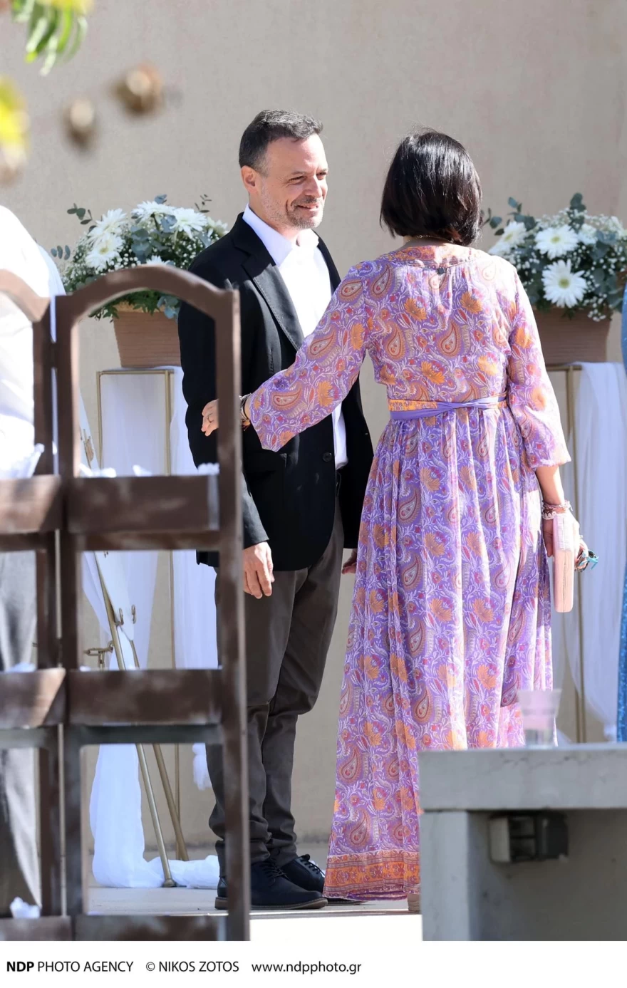 Χάρης Δούκας - βάφτιση