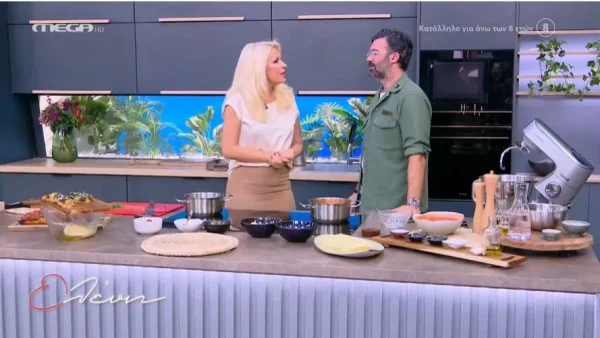 «Τρως και δεν ψεύδεσαι κυρία μου...» - Υπέκυψε η Ελένη Μενεγάκη στις λαχταριστές πίτσες