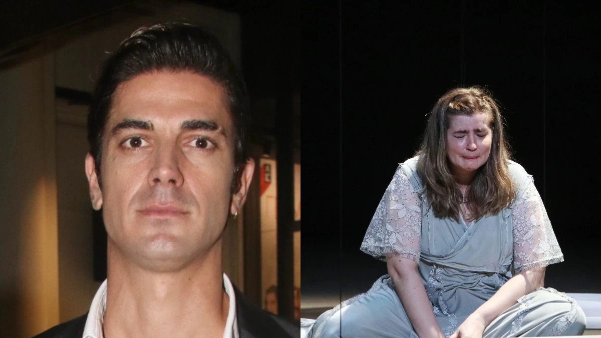 Δημήτρης Γκοτσόπουλος: Στην επίσημη πρεμιέρα της παράστασης της Μαρίας Κίτσου - Η τρυφερή στιγμή ανάμεσα τους (Φωτογραφίες)