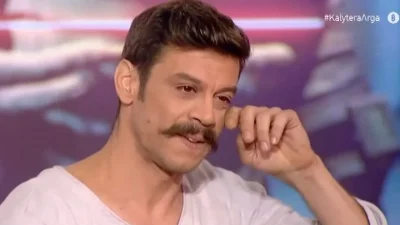 Λεωνίδας Καλφαγιάννης: «Συγγνώμη! Η αδελφή μου ήταν άρρωστη από καρκίνο...» - Ξεροκατάπινε και συγκρατούσε τα δάκρυά του με δυσκολία