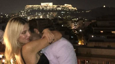 Ερωτευμένοι κι ευτυχισμένοι: Η νέα τρυφερή φωτογραφία της Γαρυφαλλιάς Καληφώνη και του Χρήστου Μάστορα