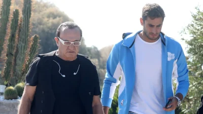 «Είναι σαν δεύτερος πατέρας μου...» - Τα συγκινητικά λόγια του Μάριου Καμπότση για τον πεθερό του, Λευτέρη Πανταζή