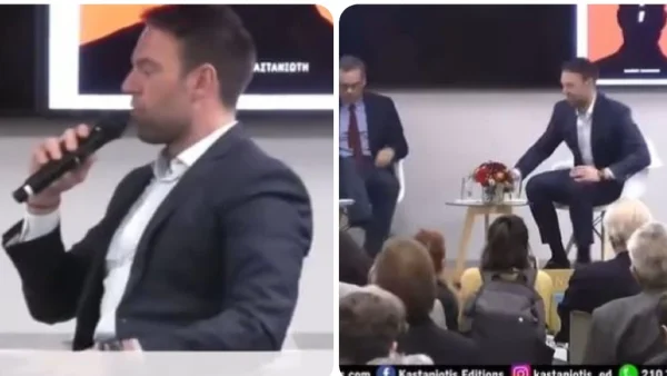 «Πρέπει να φύγω, ευχαριστώ πολύ...» - Η ξαφνική αποχώρηση του Στέφανου Κασσελάκη από την παρουσίαση βιβλίου