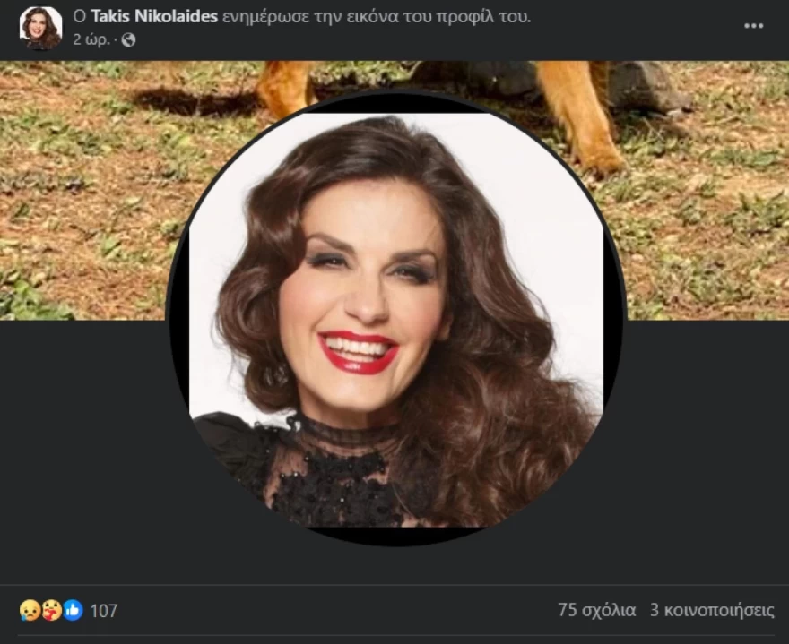 Κάτια Νικολαϊδου αδερφός facebook