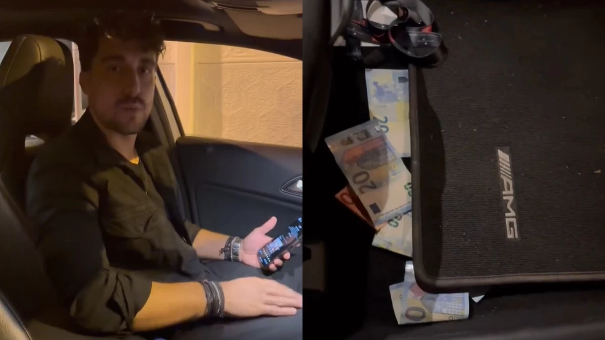 Πεταμένα τα 20ευρα στο νέο αμάξι του Σάκη Κατσούλη: «Αγάπη μου, πλούσιους φίλους έχεις;» - Με ηλιοροφή και μαύρα δερμάτινα καθίσματα