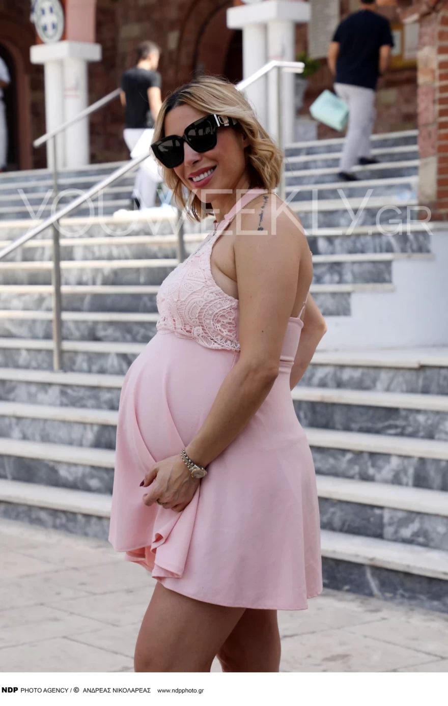 Μαρία Καρλάκη έγκυος