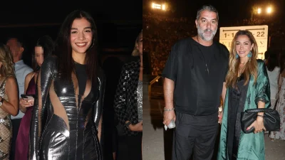 Η φωτογραφία του Βασίλη Μπισμπίκη με τον γιο του που προκάλεσε το σχόλιο της Μελίνας Νικολαΐδη