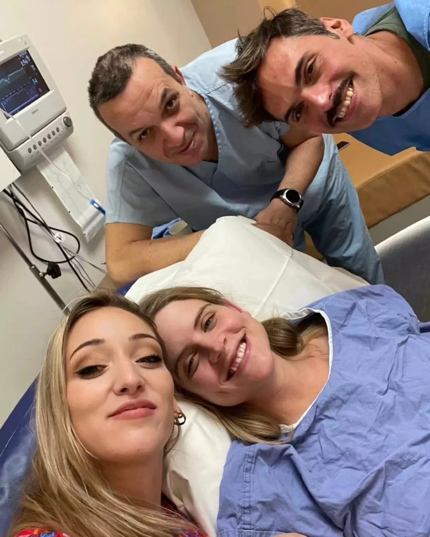 Γιώργος Παπαγεωργίου Δανάη Μιχαλάκη μαιευτήριο