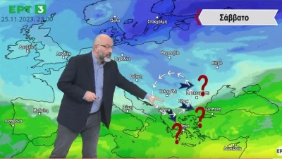 Σάκης Αρναούτογλου: Προειδοποιεί για δεύτερο κύμα κακοκαιρίας