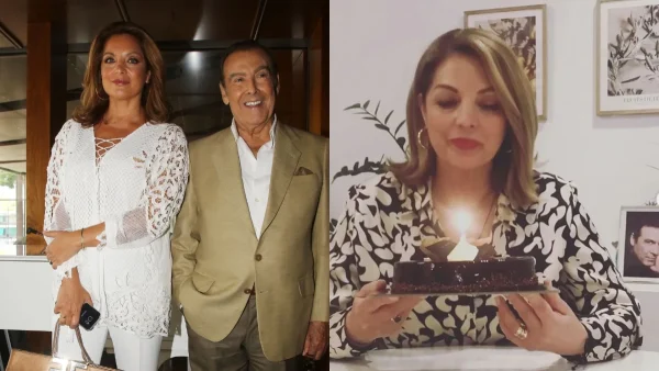 Επικρατεί το λευκό, πολύχρωμα λουλούδια, κορνίζες με τον Τόλη και κλασάτα φωτιστικά - Το σπίτι που έζησε η Γκερέκου με τον Βοσκόπουλο