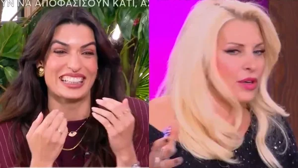 «Αισθάνομαι λίγο άβολα! Μπορεί να πάρω κάποια τρίχα από τα μαλλιά σου μετά» - "Πάγωσε" η Ελένη Μενεγάκη με την δήλωση της Τόνιας Σωτηροπούλου