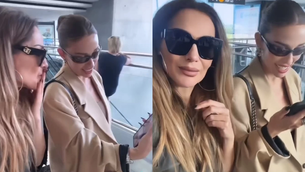 «Μίλησε στον λουκουμάκο σου», «Παναγιά μου, κοίτα!» - Η επική στιγμή που η Φουρέιρα δείχνει τον γιο της στη Βανδή