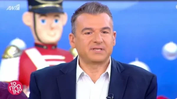 Γιώργος Λιάγκας: «Δυστυχώς είναι μια δύσκολη μέρα...» - Η ανακοίνωση στην έναρξη του Πρωινού
