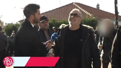 Βασίλης Καρράς: «Παράκληση...» - Η αντίδραση του αδερφού του, Δαμιανού όταν τον συνάντησε η κάμερα του Πρωινού