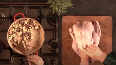 Σκέτο «λουκούμι»: Γαλοπούλα γεμιστή για το Χριστουγεννιάτικο τραπέζι - Τα μυστικά για να την φτιάξουμε σωστά