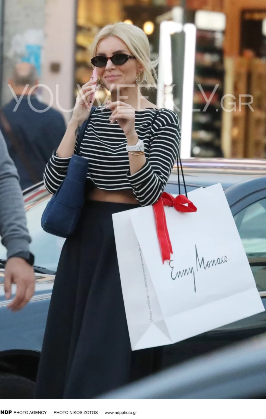 Κατερίνα Καινούργιου ψώνια