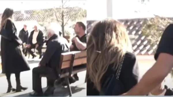 Κηδεία Βασίλη Καρρά: Δεν έχει σταματήσει να κλαίει η Δέσποινα Βανδή - Βγήκε από την πίσω πόρτα της εκκλησίας