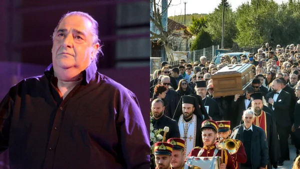 Βασίλης Καρράς: 2η ηχηρή απουσία από την κηδεία του - «Με την Χριστίνα, τη σύζυγό του, μιλήσαμε...»