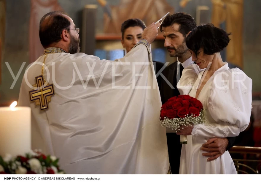 Κουρής γάμος Τοπαλίδου στέφανα