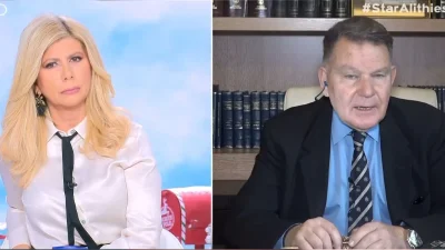 «Έχω στραφεί και κατά της εκπομπής σας...» - Ο Αλέξης Κούγιας αποκατέστησε τη σχέση του με τη Ζήνα Κουτσελίνη στον τηλεοπτικό αέρα
