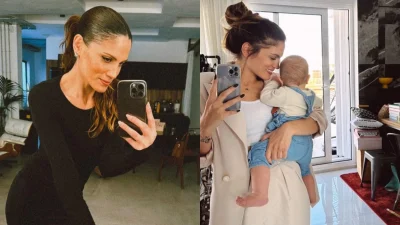 Με κόκκινη κουζίνα, πράσινο ψυγείο, τζάκι και βεράντα που έχει θέα όλη την Αθήνα - Το μοντέρνο διαμέρισμα που μετακόμισαν Συνατσάκη και Στρατής