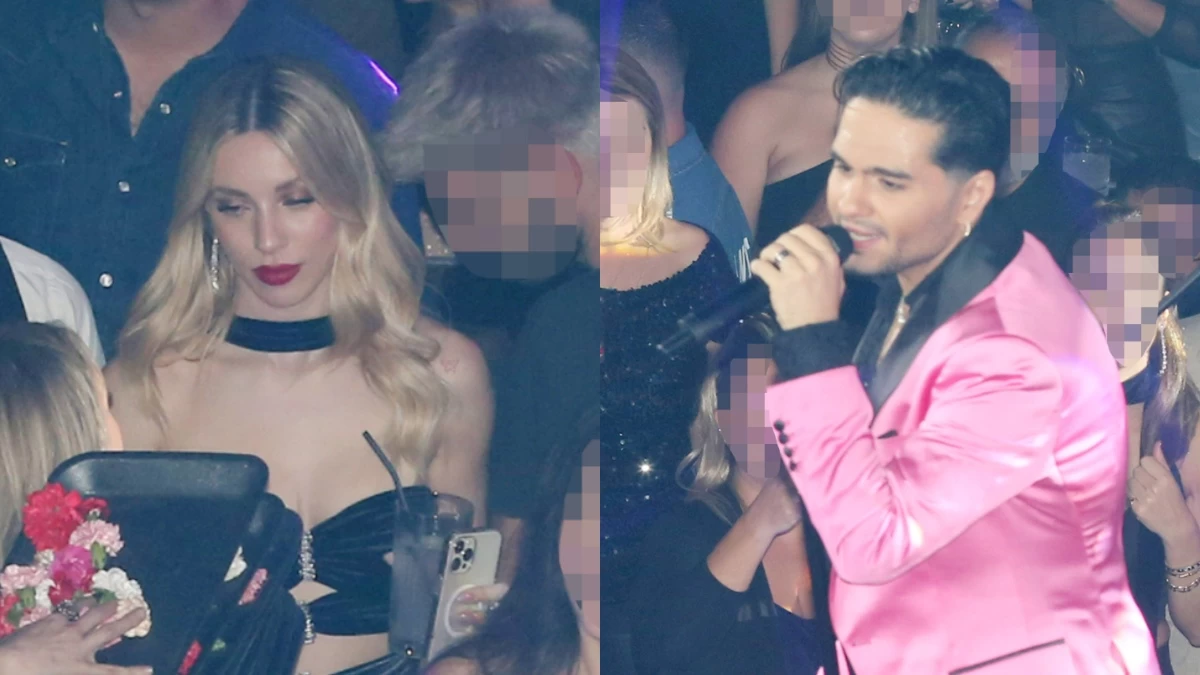 Η χειρονομία της Γαρυφαλλιάς Καληφώνη στο μαγαζί που εμφανίζεται ο Μάστορας - Την ώρα που δεν την έβλεπε ο τραγουδιστής (Βίντεο)