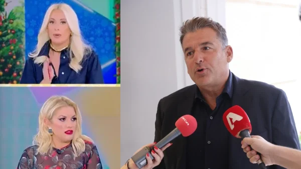 «Φτάνει με τον Λιάγκα! Πες του να σε πάρει του χρόνου!» - Η αμήχανη αντίδραση της Μαρίας Μπακοδήμου στη δήλωση της Παραδεισανού