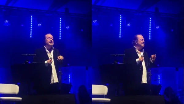 Βασίλης Καρράς: Ανατριχίλα με την αφιέρωση του Γιάννη Πάριου - "Βροχή" τα χειροκροτήματα