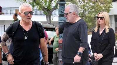 Γιώργος Λύρας: Συντετριμμένος ο σύζυγός της Πέγκυς Ζήνα με τον θάνατο του αδερφού του Στέλιου Ρόκκου - «Φιλαράκι μου...»