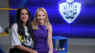 H Χριστίνα Σάλτη στο GAME TIME για τον Ματίας Αλμέιδα και την «Παράλληλη Αγάπη» στο OPAP ARENA