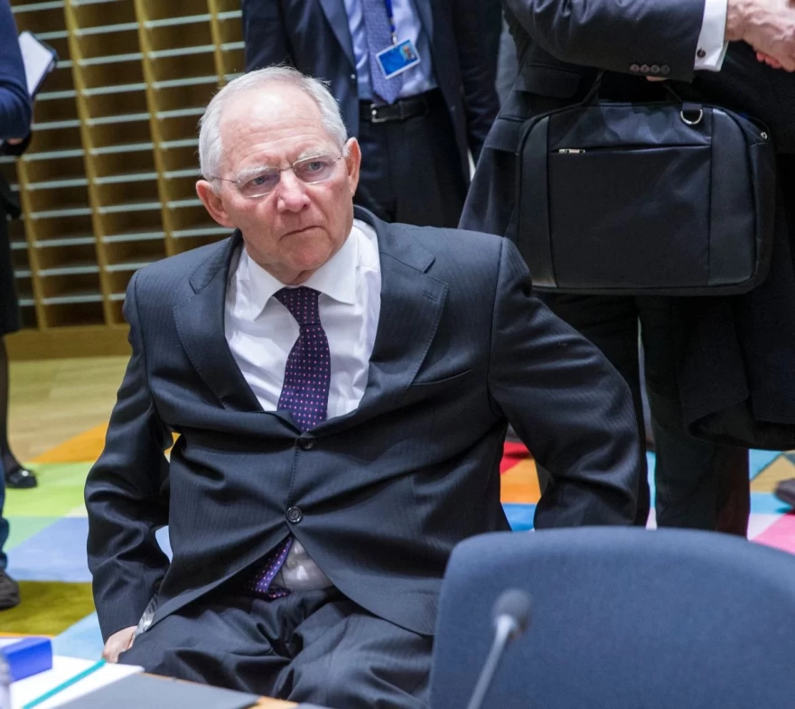 Ο Βόλφγκανγκ Σόιμπλε στις Βρυξέλλες