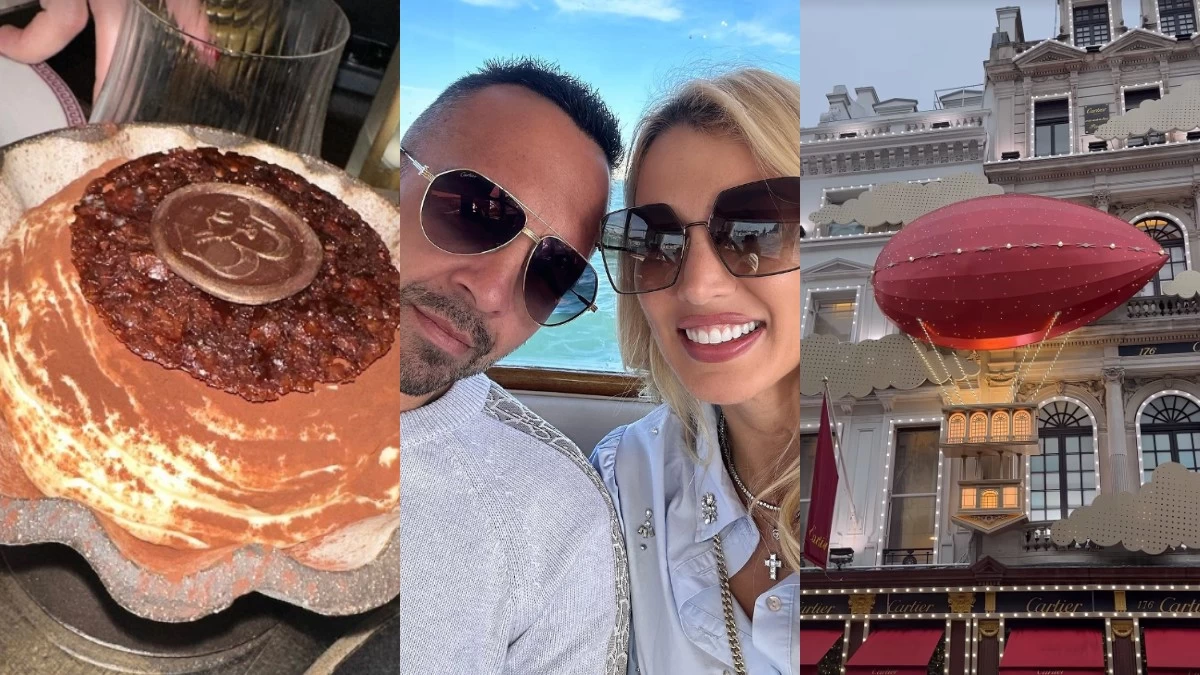 Κρατήσεις σε ακριβά εστιατόρια, βόλτες σε γκαλερί και στάσεις σε ζαχαροπλαστεία - Φωτογραφίες από το ρομαντικό ταξίδι Σπυροπούλου & Σταθοκωστόπουλου στο Λονδίνο
