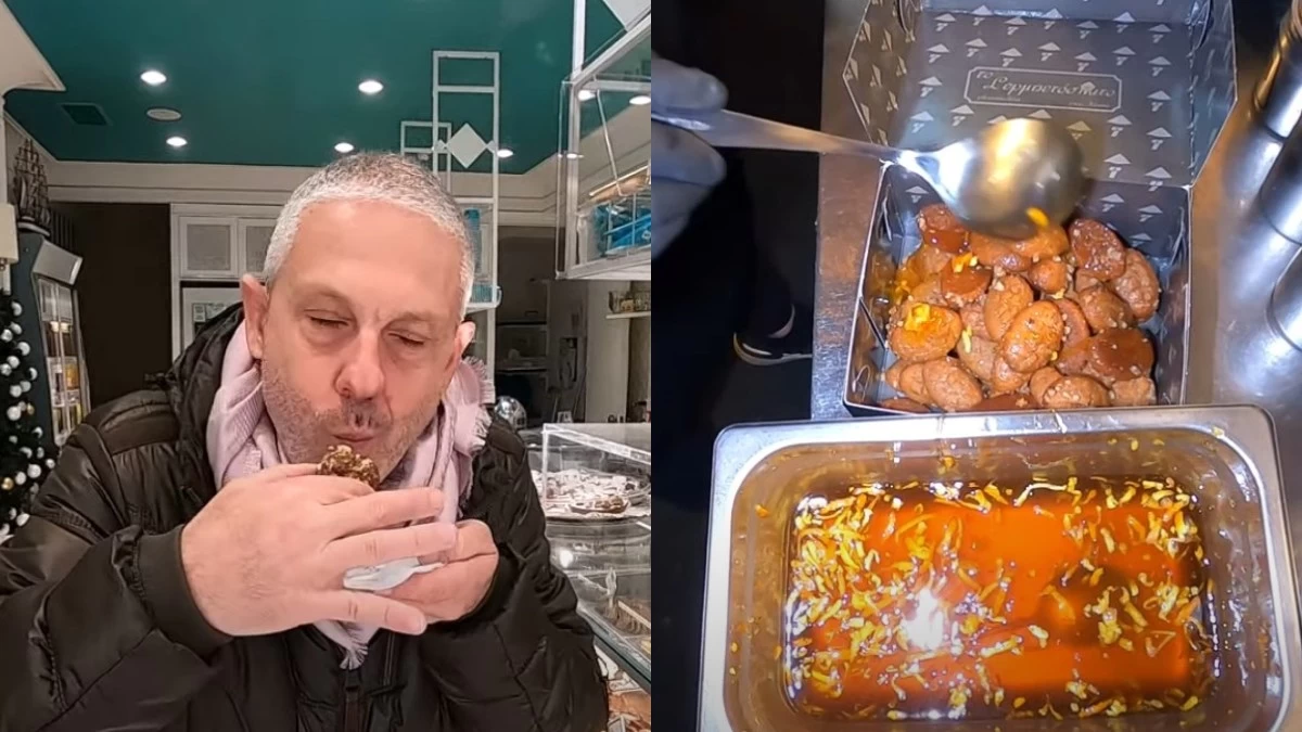 Ο Τάσος Δούσης προτείνει: Αυτά τα 5 μαγαζιά της Αθήνας έχουν τα καλύτερα μελομακάρονα