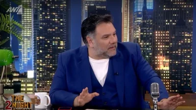 Με άρωμα τέχνης: Οι σημερινοί καλεσμένοι (5/12) του Γρηγόρη Αρναούτογλου στο "The 2night Show" του ΑΝΤ1