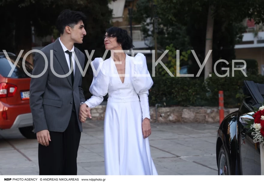 Κουρής γάμος άφιξη Τοπαλίδου με γιο