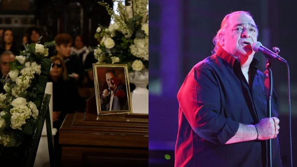 Βασίλης Καρράς: «Με μεγάλη συγκίνηση το έκανα...» - Θλίψη στον επικήδειό του