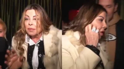 Άντζελα Δημητρίου: Οι μόνες λέξεις που ψέλλισε στην κάμερα για την κόρη της, Όλγα - Έφυγε τρέχοντας