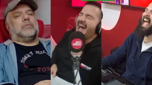 Σκηνές απείρου γέλιου με τον Γρηγόρη Αρναούτογλου: Αποκοιμήθηκε στην καρέκλα στον αέρα της ραδιοφωνικής του εκπομπής (Βίντεο)