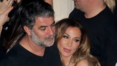 Βασίλης Μπισμπίκης - Δέσποινα Βανδή: Οι τρυφερές φωτογραφίες από το ταξίδι τους στο Λονδίνο