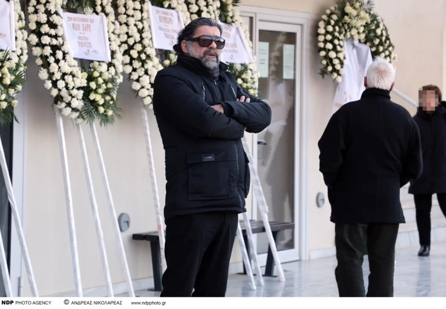 Χάρης Κωστόπουλος κηδεία