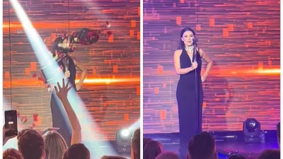 Ιουλία Καλλιμάνη: Η αντίδραση της όταν θαμώνας στα μπουζούκια της πετάει στο πρόσωπο πανέρι με λουλούδια