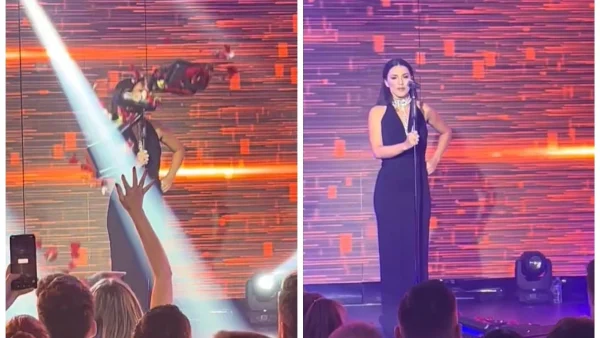 Ιουλία Καλλιμάνη: Η αντίδραση της όταν θαμώνας στα μπουζούκια της πετάει στο πρόσωπο πανέρι με λουλούδια