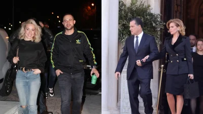 Άδωνις Γεωργιάδης & Ευγενία Μανωλίδου: Δεκάδες αντιδράσεις κάτω από την ανάρτηση με την Καλομοίρα και τον Γιώργο Μπούσαλη