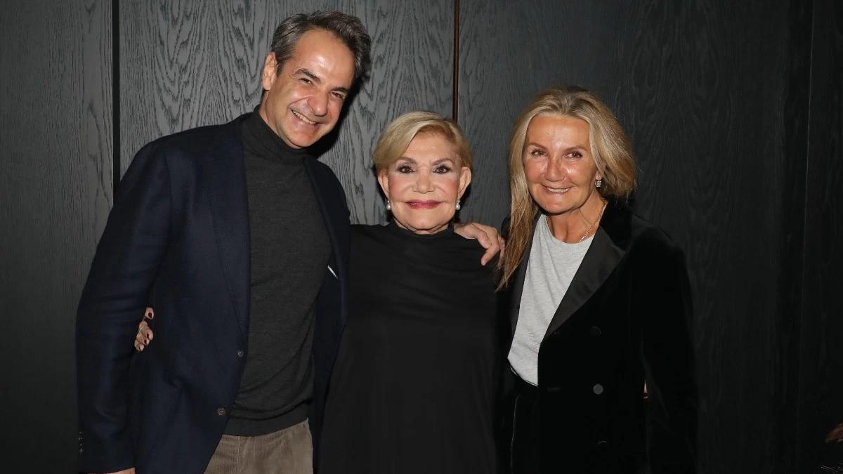 Κυριάκος Μητσοτάκης: Σπάνια έξοδος με την Μαρέβα Γκραμπόφσκι στη Μαρινέλλα