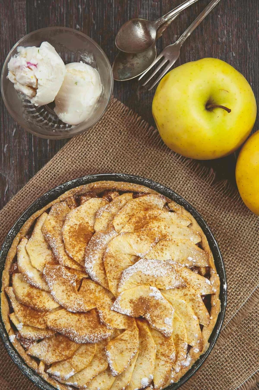 Το αποτέλεσμα της μηλόπιτας