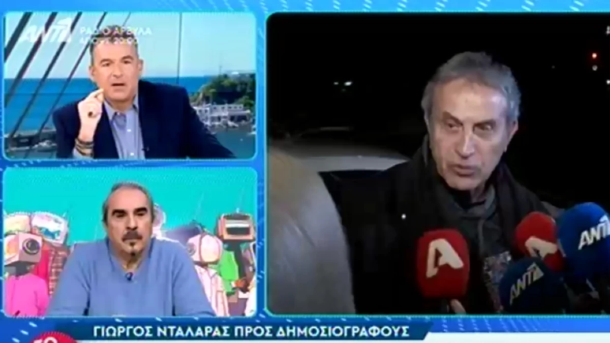 Γιώργος Λιάγκας κατά Γιώργου Νταλάρα: «Τους είπε και κοτόπουλα και αμόρφωτους, αυτό με πείραξε πολύ! Που είναι το αγενές; Που είναι το προσβλητικό;»