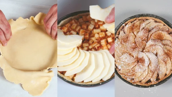Μηλόπιτα της τεμπέλας: Βήμα βήμα πως θα την φτιάξεις σε 5 λεπτά (Εικόνες) - Προσοχή σε αυτό το ένα συνηθισμένο λάθος
