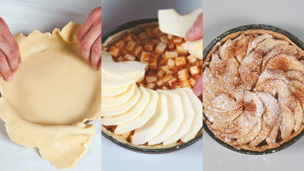 Μηλόπιτα της τεμπέλας: Βήμα βήμα πως θα την φτιάξεις σε 5 λεπτά (Εικόνες) - Προσοχή σε αυτό το ένα συνηθισμένο λάθος