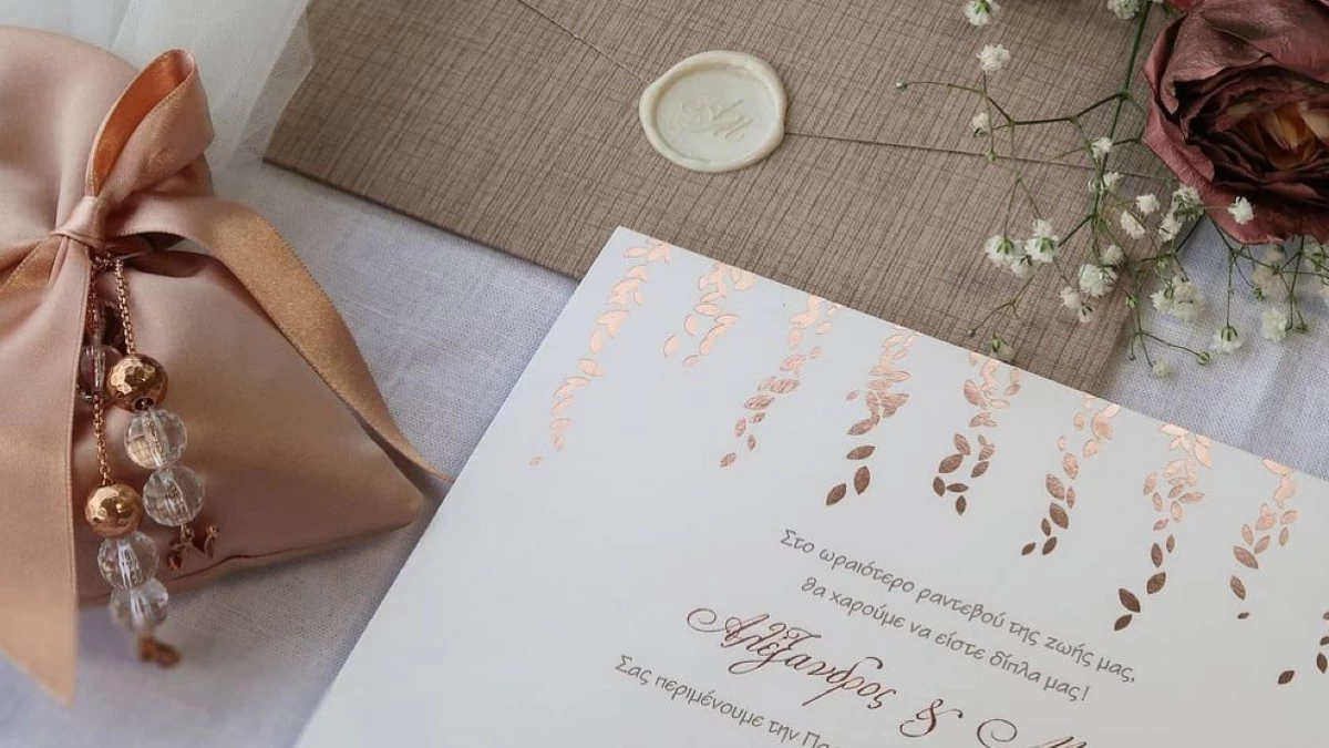 Πρωτότυπον: Ολοκληρωμένες προτάσεις για προσκλητήρια και μπομπονιέρες