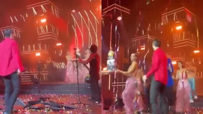 Σάκης Ρουβάς: Η έκπληξη στα μπουζούκια για τα γενέθλια του - Η επική αντίδραση όταν είδε την ηλικία του στα κεράκια